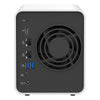 Terramaster f2-425 plus nas (bianco, 2x 5GBe, HDMI, USB)