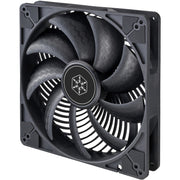 Silverstone air penetrator 184i pro case fan (zwart, 180 x 180 x 32 mm, pwm) - afbeelding 1