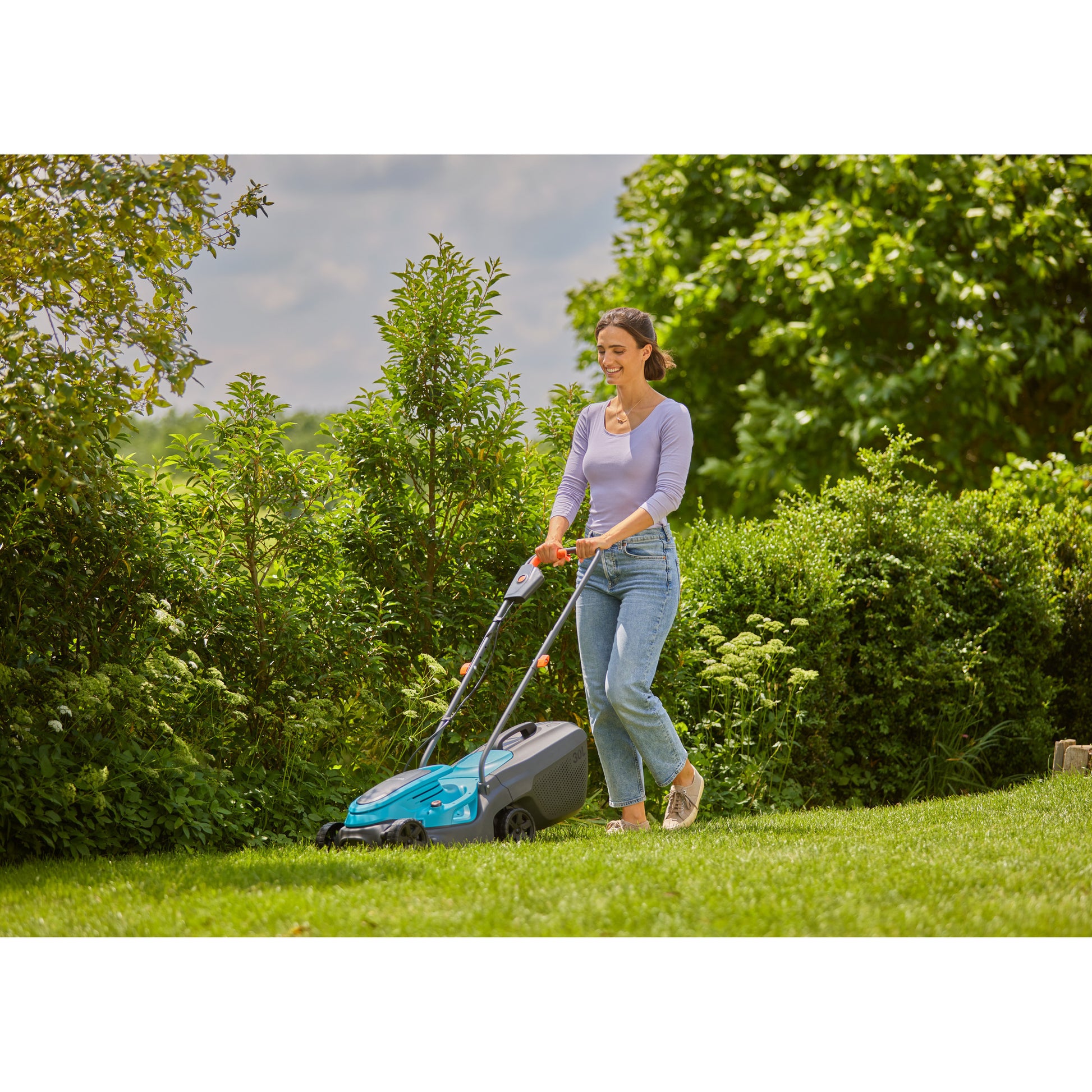 Rasaerba Gardena a batteria easymax 3218v p4a solo