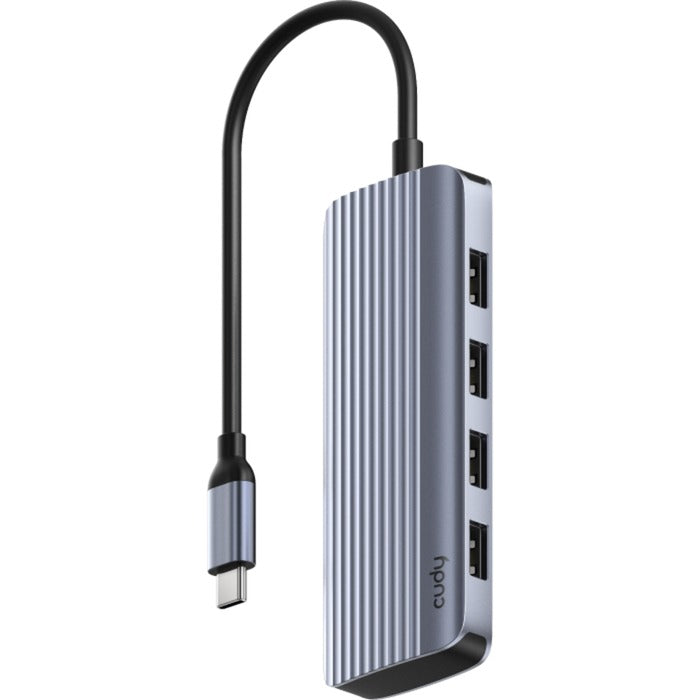 Cudy Hub USB-C 6-in-1 HDMI 4K Hub USB (Argento)