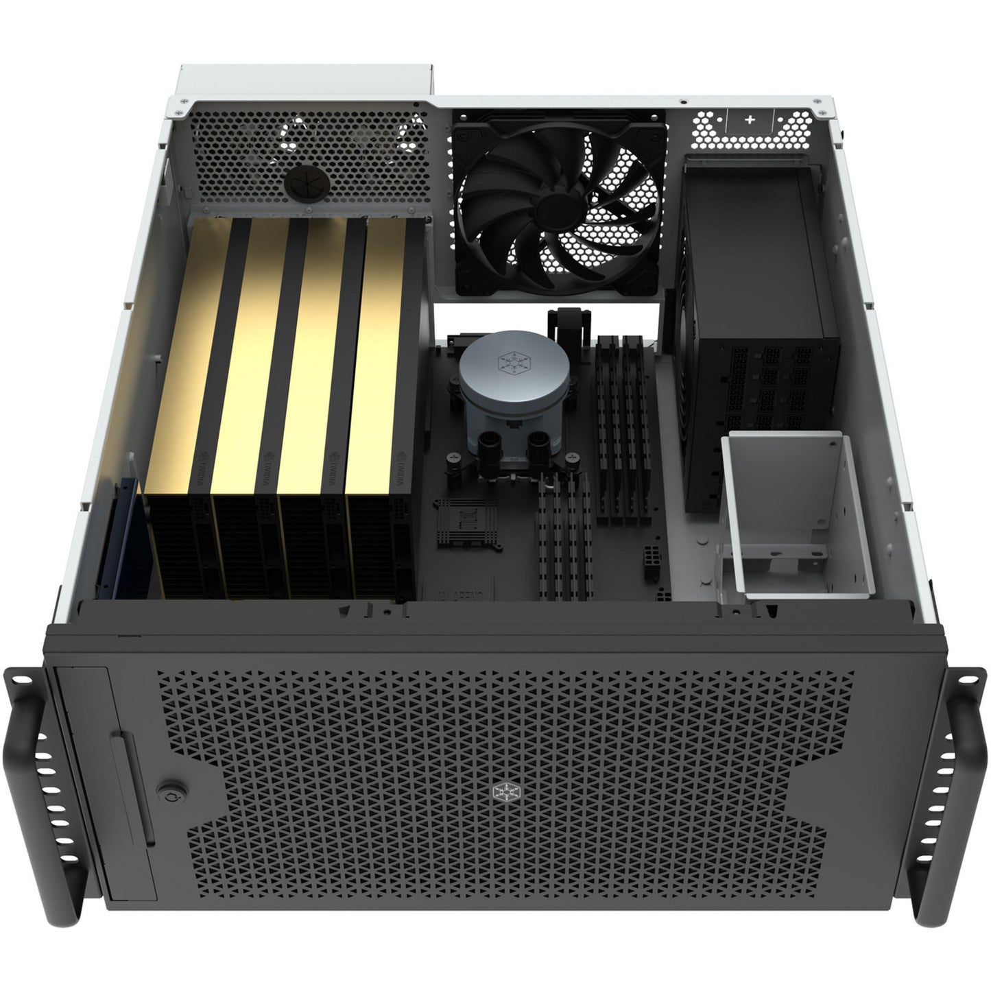 Custodia rack Silverstone RM53-502 (nera)