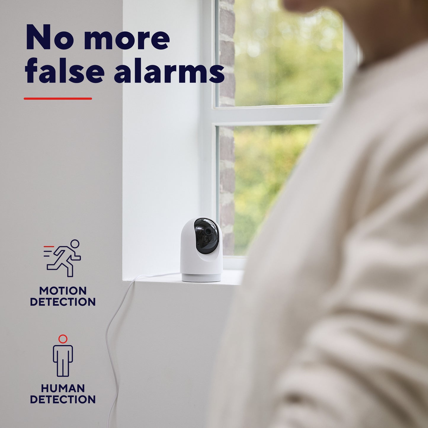 Trust telecamera di sicurezza ipcam-2700 a 360° (bianco, WiFi da 2,4 o 5 GHz)