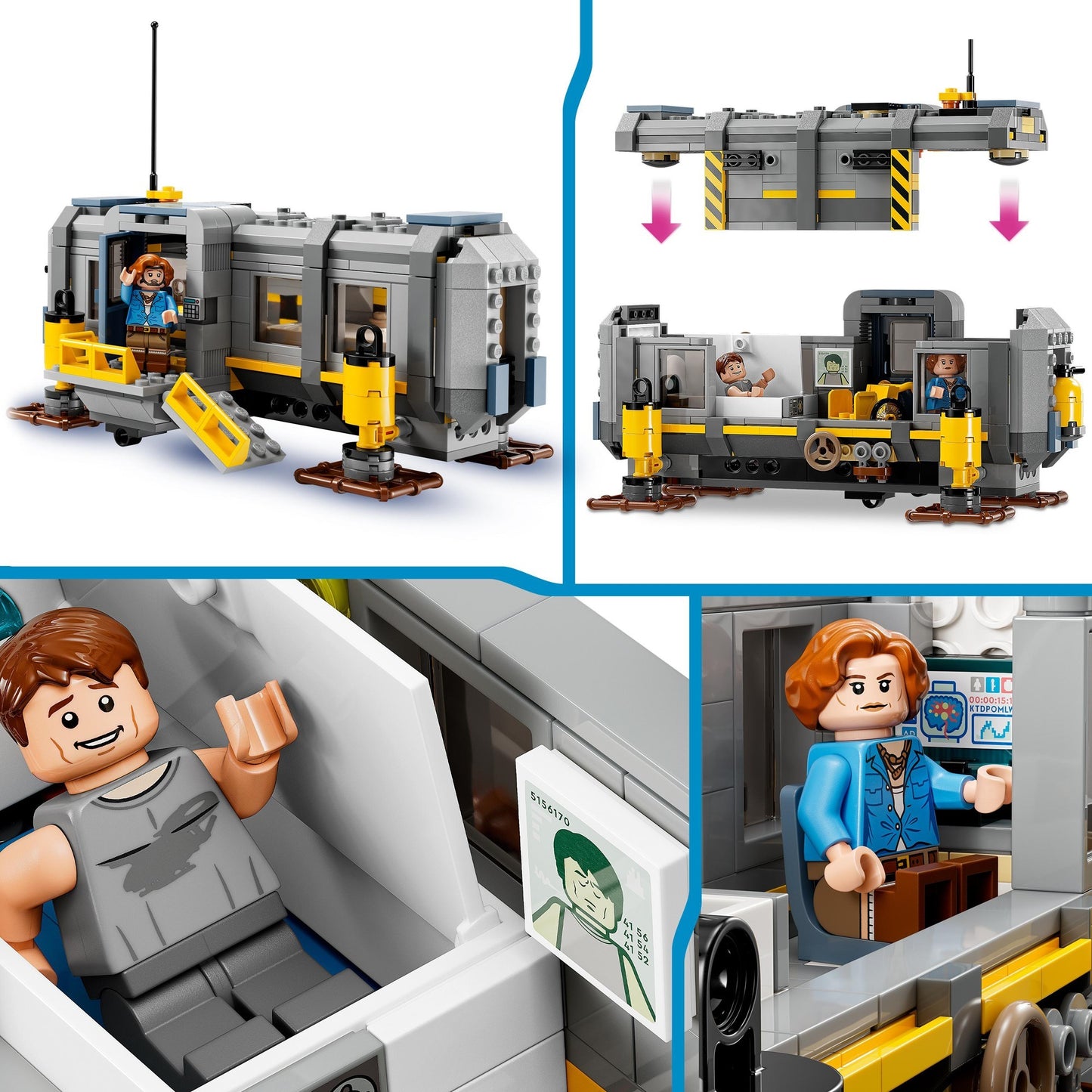 Lego avatar - montañas flotantes: sitio 26 rda samson juguetes de construcción (75573)