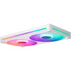 Nzxt f280 rgb core case fans (wit, 2 stuks, 280 x 140 x 26 mm)
