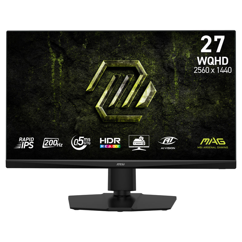 Monitor da gioco MSI Mag 272QPF E20 27 (nero, 2x HDMI, 1x DisplayPort, AMD FreeSync, 200 Hz)