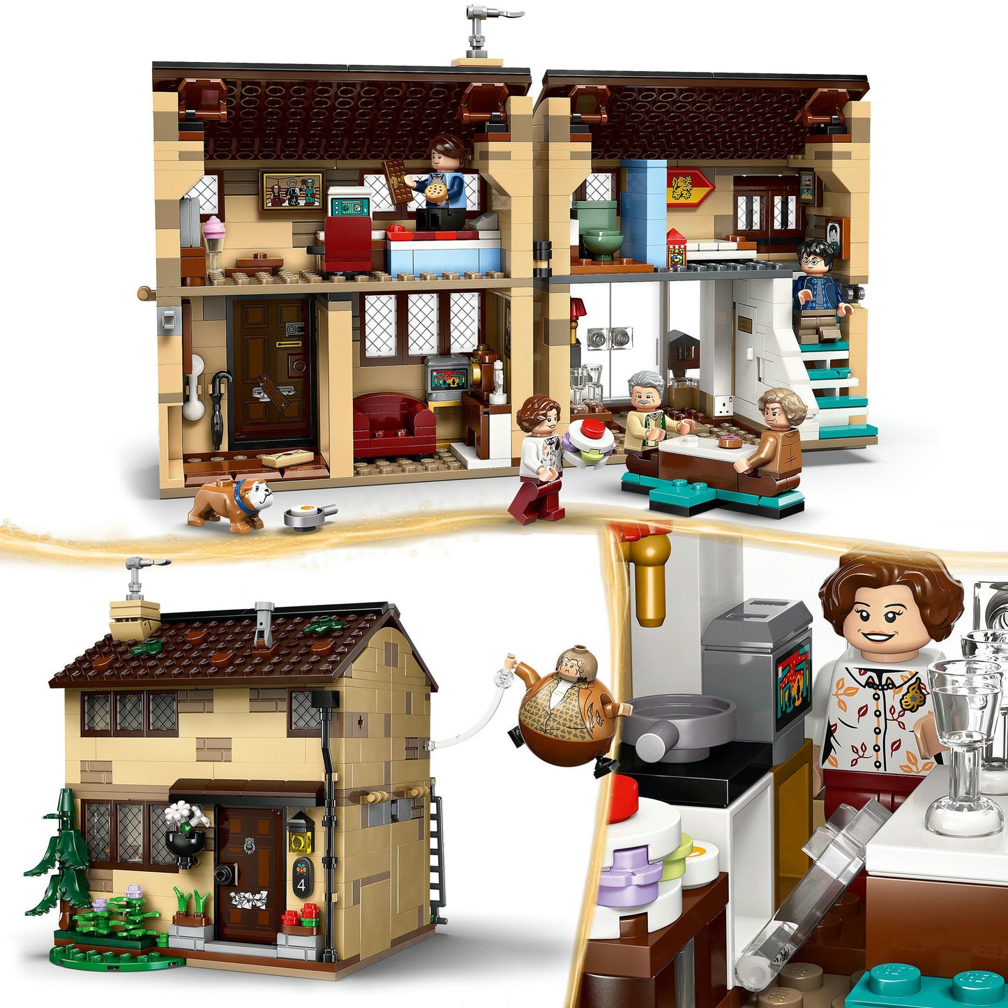 Lego Harry Potter 76451 Ligusterlaan Visit from Aunt Margot