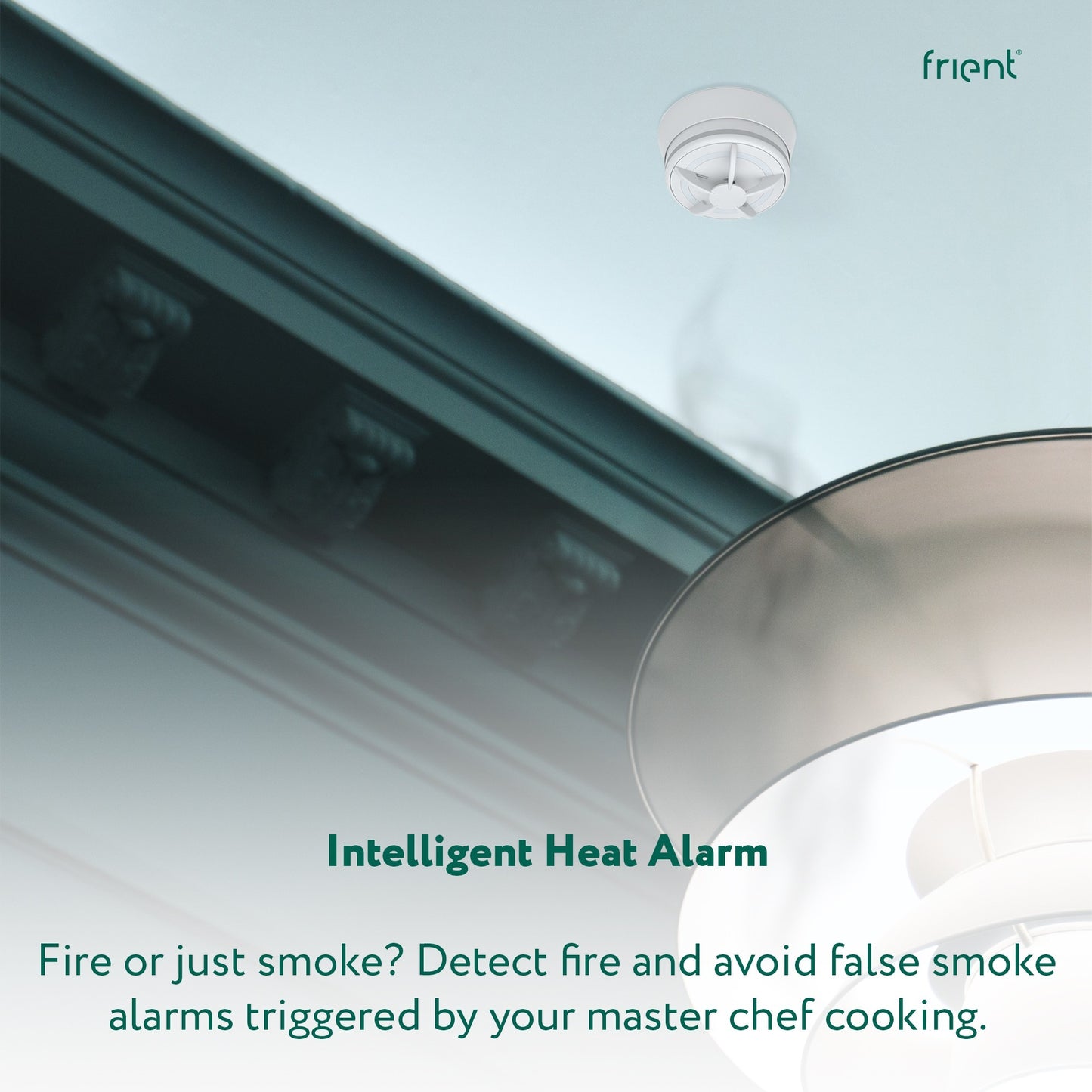 Alarma de calor inteligente de Frient