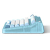 Iqunix og80 wintertide wireless mechanical keyboard (lichtblauw, us lay-out (qwerty), iqunix moonstone, 80% (tkl), rgb leds, hot-swappable, pbt, 2.4ghz | bluetooth 5.1 | usb-c)