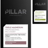 Zaino da viaggio Pillar Performance triplo magnesio 15x5g