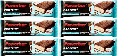 Powerbar barrita proteica plus calcio magnesio coco 5+1 x 35g