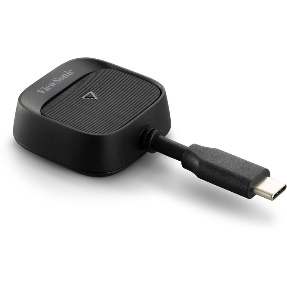 Viewsonic Viewshare WPD-900 Cliente de transmisión de kit de transmisión de pantalla inalámbrica (negro, USB-C)