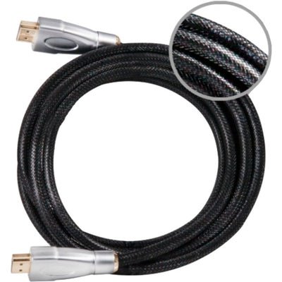Club 3d premium high speed hdmi 2.0 kabel (zwart, 1 meter, 4k)