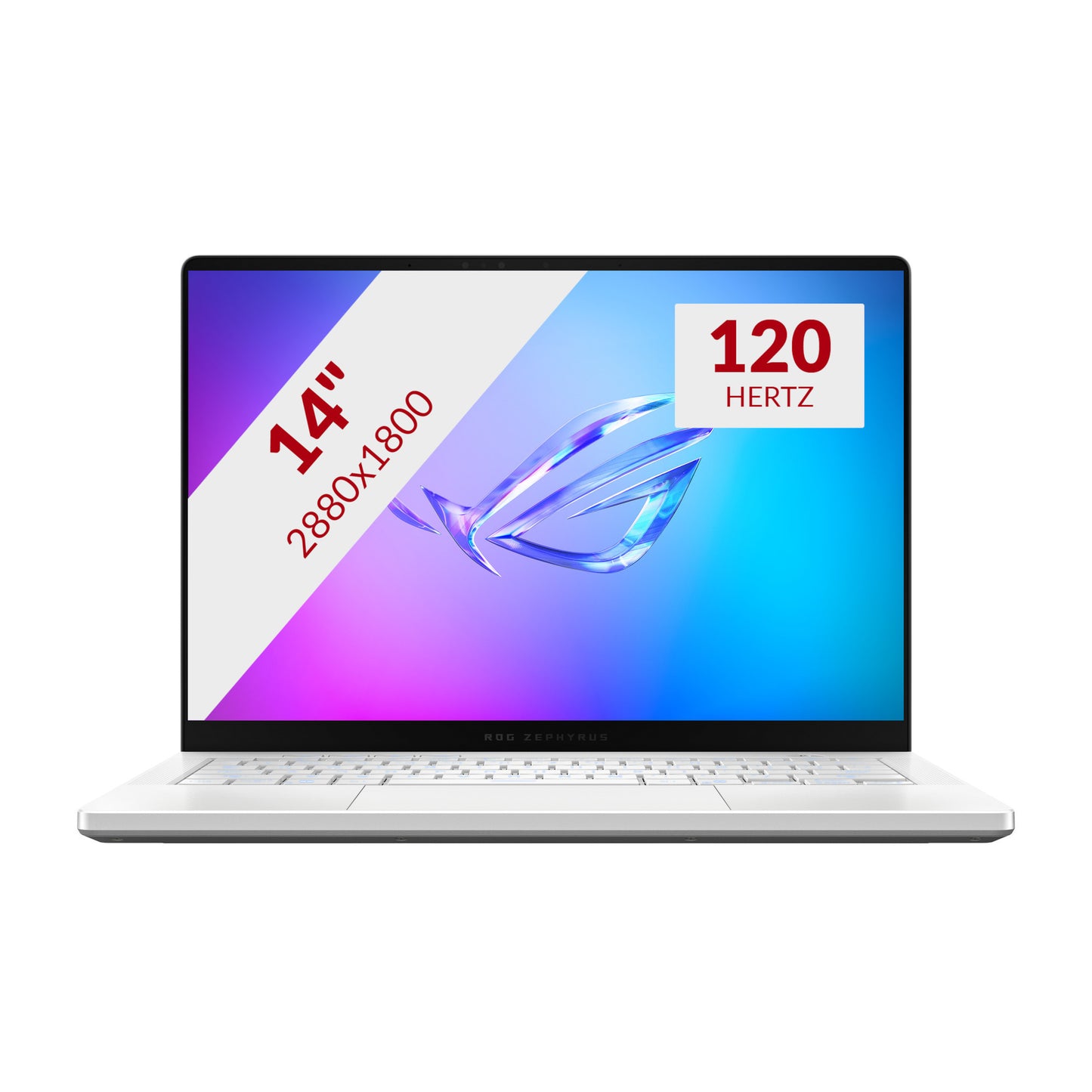 Asus Rog Zephyrus G14 Ga403up-QS001W 14 Copilot+ Laptop da gioco (Bianco | Ryzen 9 270 | RTX 5070 | 32 GB | SSD da 1 TB | OLED)