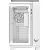 Custodia midi tower Asus tuf gaming gt502 Horizon Argb (bianco | 3x USB-A | 1x USB-C | vetro temperato)
