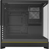 Custodia midi tower Montech HS02 (nero | 2x USB-A | 1x USB-C | RGB | vetro temperato)