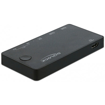 Delock HDMI USB-C KVM Switch 4K 60 Hz con USB 2.0