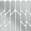 Rie:sel set di adesivi riflettenti design 'reflex' argento