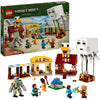 LEGO Minecraft 21273 El ataque Ghast-Ballon en el pueblo