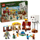 LEGO Minecraft 21273 El ataque Ghast-Ballon en el pueblo