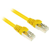 Sharkoon cat.6 netwerkkabel (geel, 5 meter, sftp, rj-45)