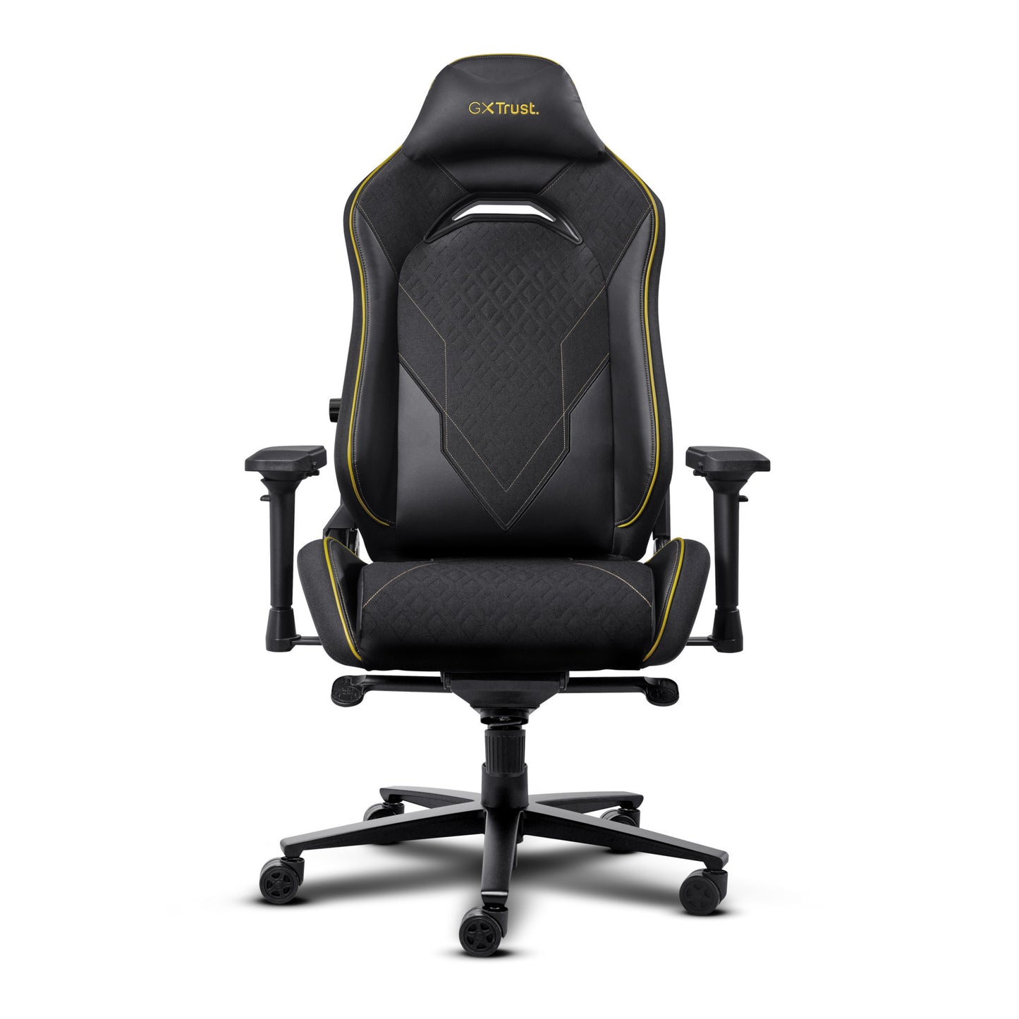 Trust GXT 721 Ruya Pro Premium Comoda sedia da gaming (Nero Giallo)
