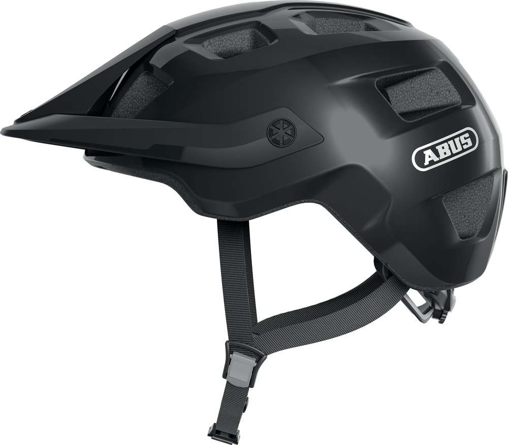 Abus Helmet Motrip luccicante nero m 54-58 cm
