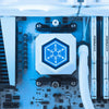 Silverstone sst-pf240w-argb-v2 waterkoeling (wit, incl. rgb controller)