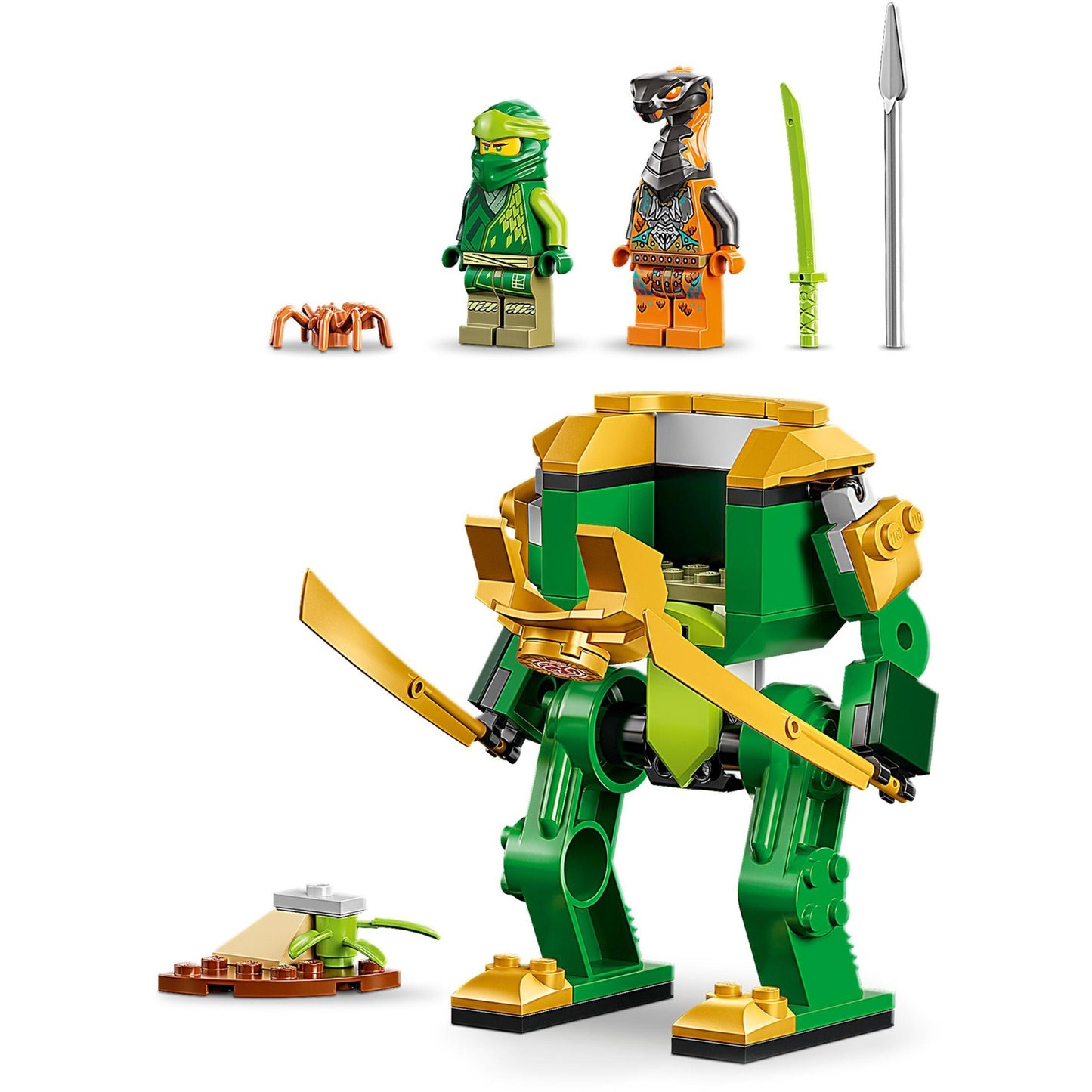 Lego ninjago - lloyd's ninjamecha constructiespeelgoed (71757)