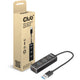 Club 3D USB 3.2 Gen1 Tipo-A, 3 puertos de centro con EthE Gigabit