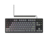 Lorgar azar 514tkl rgb mechanisch gaming toetsenbord (zwart, us lay-out (qwerty), logar dream, 80% (tkl), rgb)