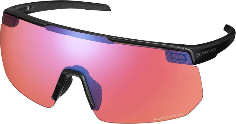 Shimano s-phyre 2 offroad nero opaco - occhiali sportivi