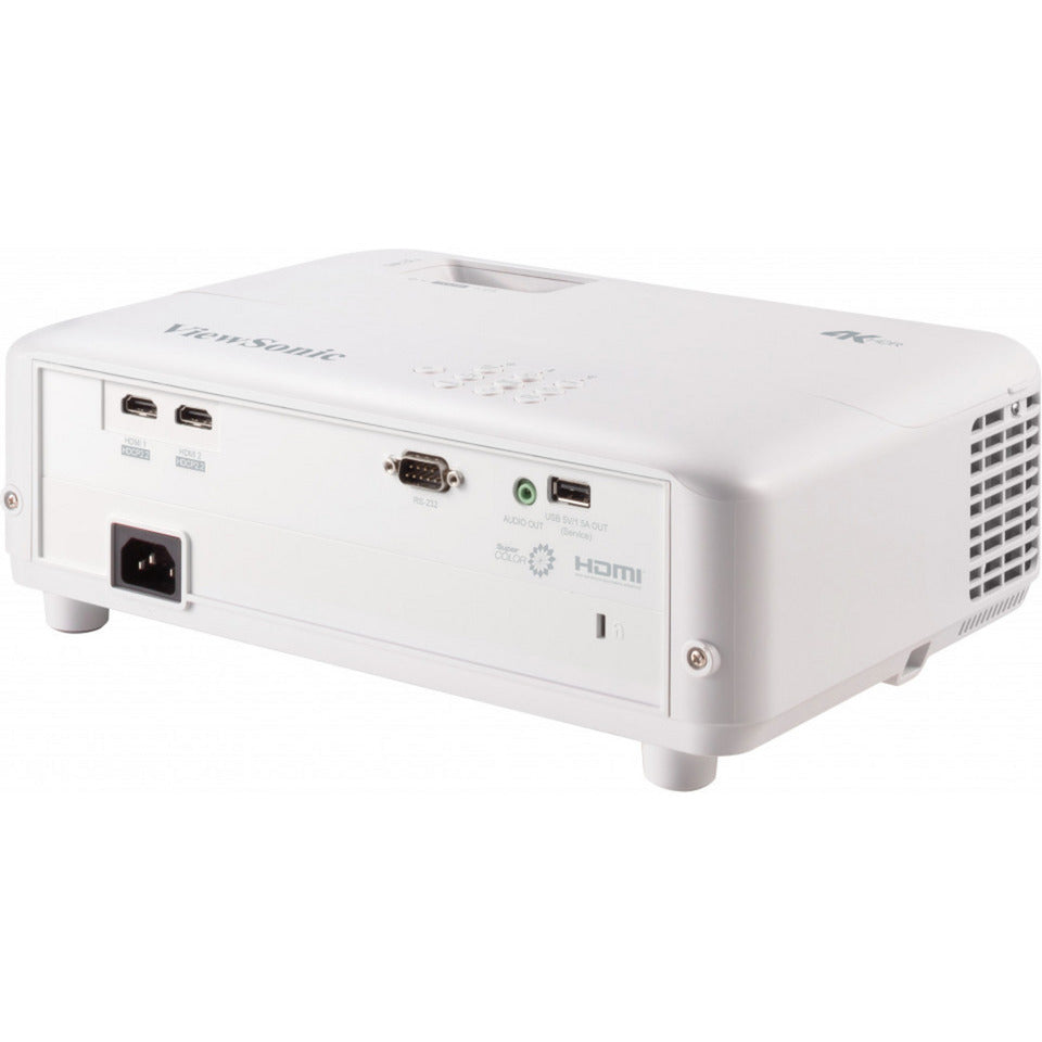Viewsonic px701-4k proiettore dlp 4k uhd (bianco, 3200 ansi lumen)