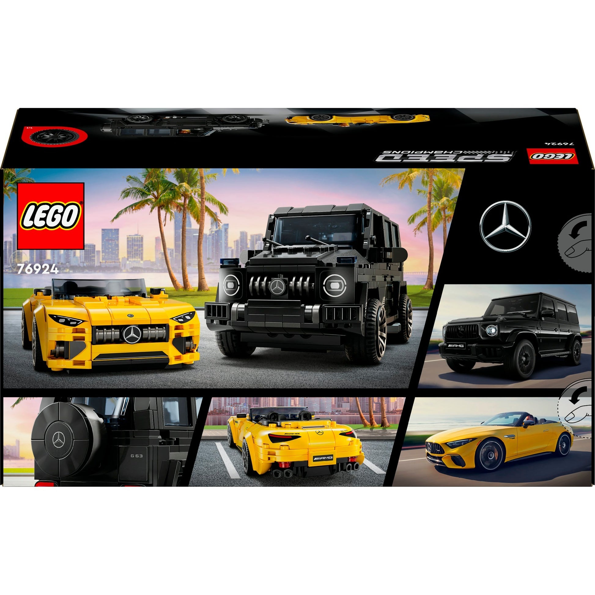 LEGO 76924 Speed ​​Champions Mercedes-AMG G 63 e Mercedes-AMG SL 63
