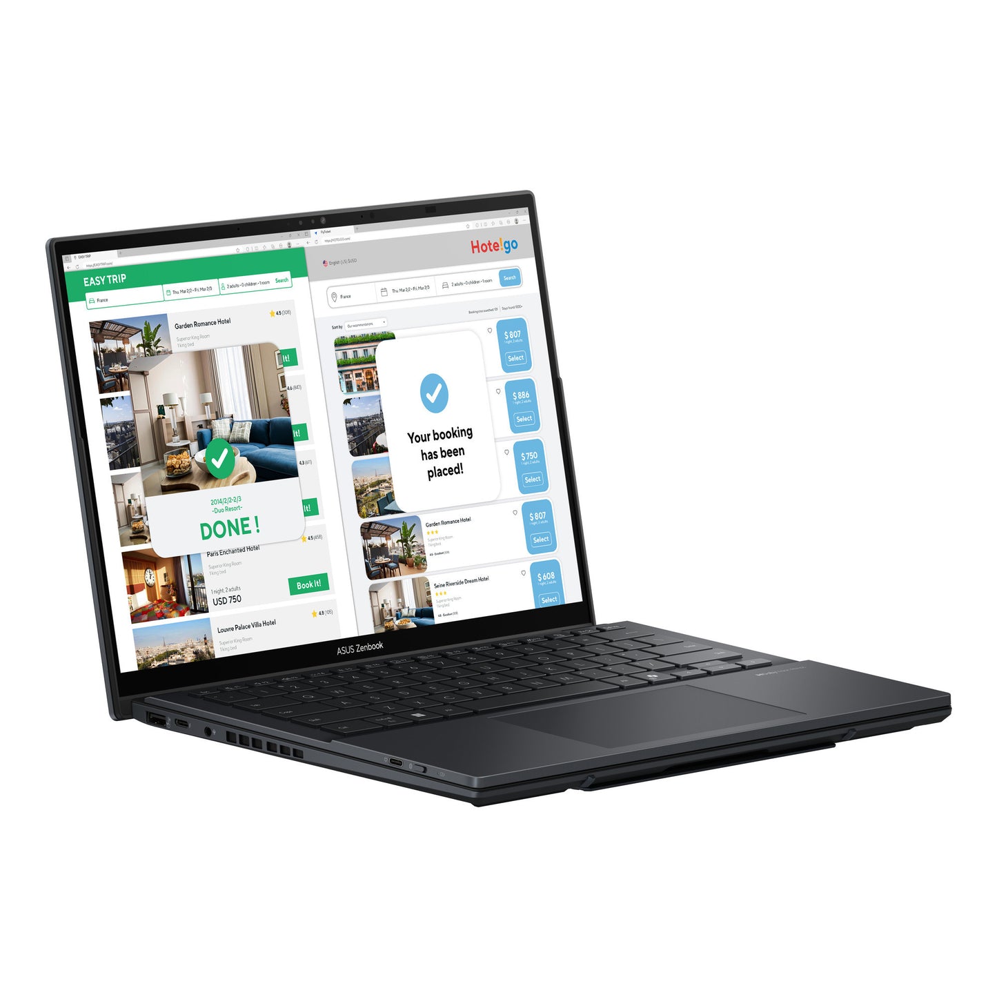 Portátil Asus ZenBook Duo UX8406ca-QL038W 14 Copilot+ 2 en 1 (Gris | Ultra 7 255h | Arc 140t | 32 GB | 1 TB SSD | OLED | Táctil)