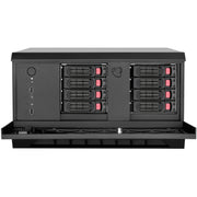 Silverstone cs381b v1.1 rack behuizing (zwart | 2x usb-a 3.2 (5 gbit s) | 2x audio) - afbeelding 3