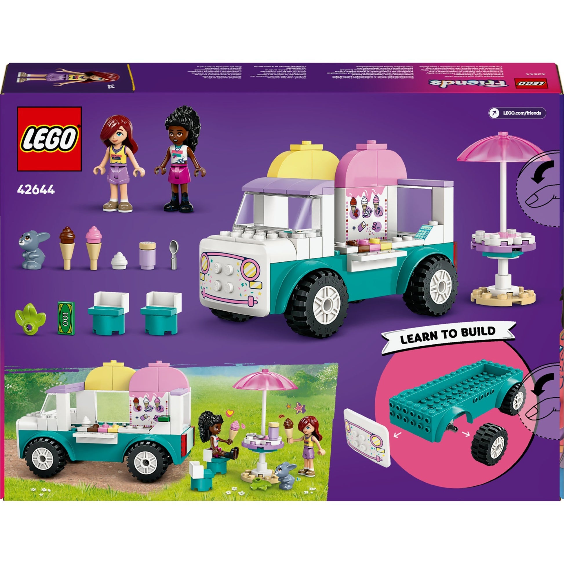 Lego friends heartlake city ijscotruck creatief speelgoed - 42644