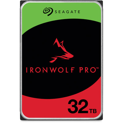 Disco rigido Seagate IronWolf Pro da 32 TB (SATA 6 GB, 3,5)