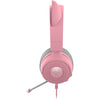 Razer kraken kitty v3 x quartz over-ear gaming headset (roze grijs)
