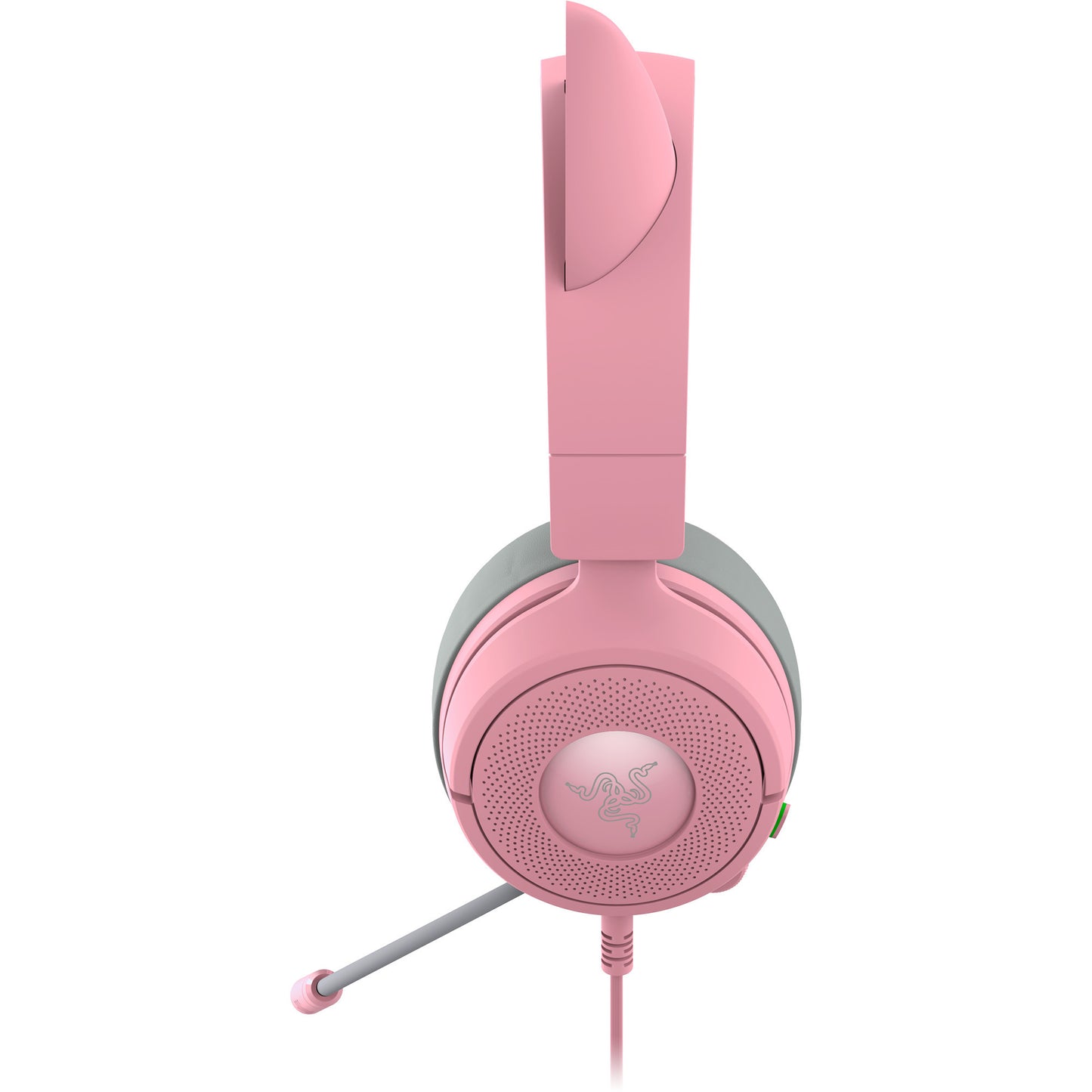 Cuffie da gioco over-ear Razer Kraken Kitty V3 X Quartz (rosa grigio)