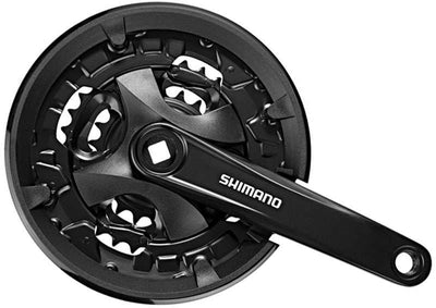 Biela Shimano fc-mt101 3x9 velocidades 40 30 22