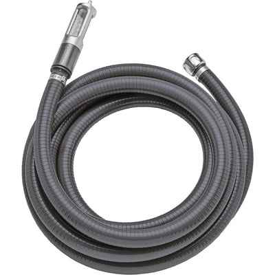 Gardena zuigslang 25 mm (1 inch), 4 m, verlengstuk aanzuiging (grijs)