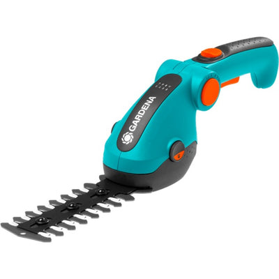 Gardena accu gras- buxusschaar comfortcut li grasschaar (turquoise zwart, incl. li-ion-accu 3,0ah)