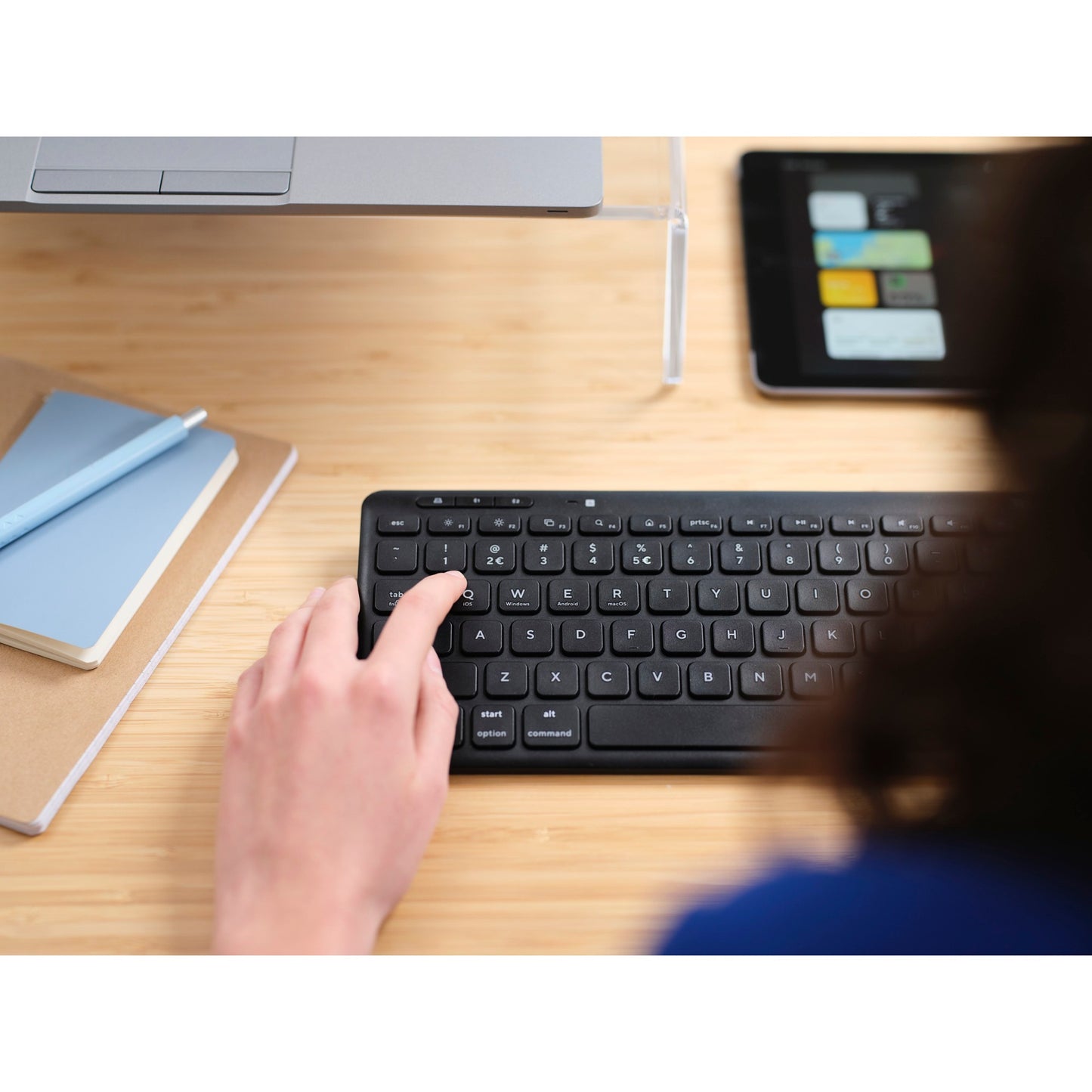 Confiar en lyra compacto teclado inalámbrico