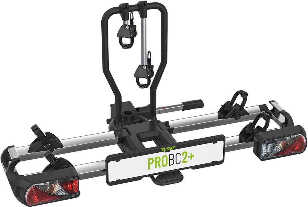 Eufab probc2+ - portabicicletas enganche de remolque