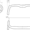 Fsa agx a-wing pro gravel handlebar