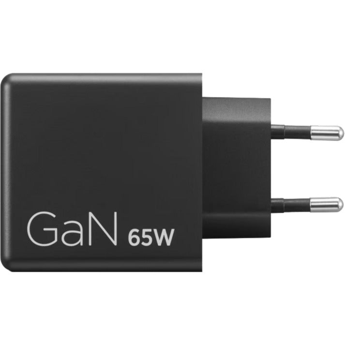 Lenovo dual USB-C (65W) gan (negro, 2x USB-C, suministro de energía)