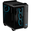 Custodia midi tower Asus tuf gaming gt502 Horizon Argb (nero | 3x USB-A | 1x USB-C | vetro temperato)
