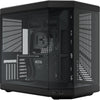 Hyte y70 midi tower behuizing (zwart | 2x usb-a | 1x usb-c | tempered glass)
