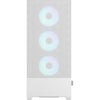 Diseño fractal Pop XL Air RGB White TG Clear Tint