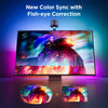 Govee envisual smart TV retroiluminación tira LED 3s (WiFi 2,4ghz, Bluetooth, para televisores de 55 a 65 pulgadas)